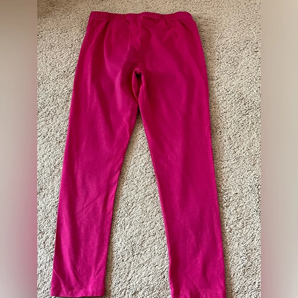 The Children Place Girl's Dark Pink Leggings Size 10/12